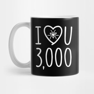 I Love You 3000 Mug